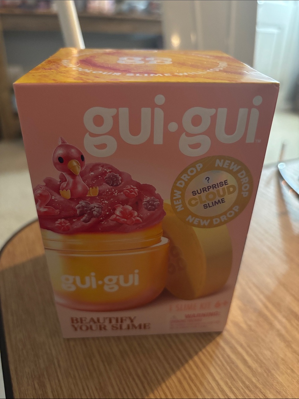 gui·gui Surprise Cloud Slime Kit - Pink & Yellow